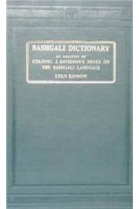 Bashgali-English Dictionary