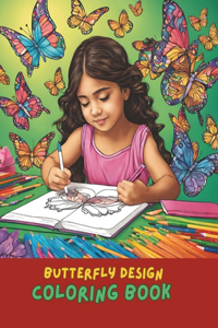 Butterfly Design Coloring Book