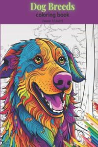dog breed coloring book