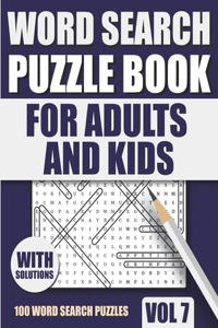 Word Search Puzzle Book for Adults and Kids