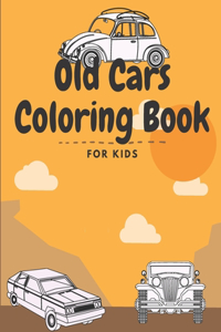Old Cars Coloring Book