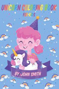 Unicorn Coloring Book For Kids