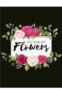 Flowers Coloring Book