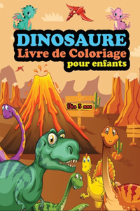Dinosaure Livre de coloriage pour enfants: + de 30 dessins de Dinosaures Pour les enfants à partir de 3 ans - Dinosaures Amusants à Colorier pour Enfants 4 à 8 Ans