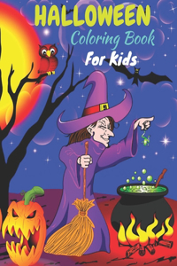 Halloween Coloring Book For Kids