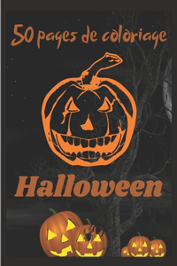 50 pages de coloriage Halloween
