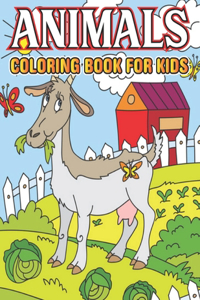 Animals Coloring book For Kids