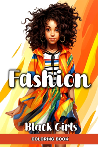 Fashion Coloring Book for Black Girls