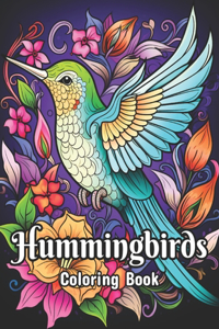 Hummingbirds Coloring Book