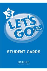 Let's Go 3 Student Cards