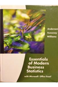 Essentials of Modern Business Statistics (Book Only)