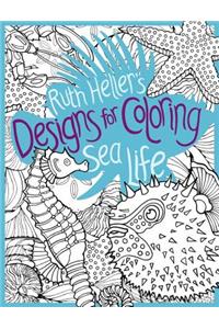 Ruth Heller's Designs for Coloring Sea Life