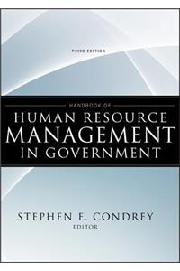 Handbook of Human Resource Management in Government