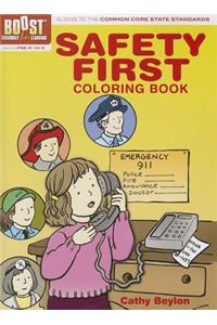 BOOST Safety First Coloring Book