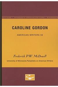 Caroline Gordon - American Writers 59