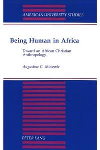 Being Human in Africa