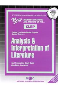 Analysis & Interpretation of Literature