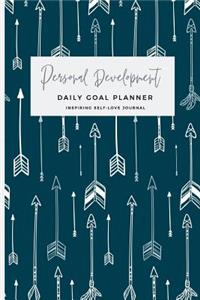 Personal Development Daily Goal Planner Inspiring Self-Love Journal