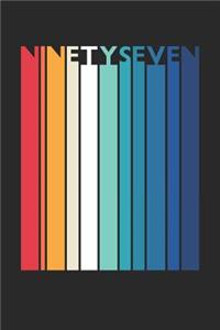 Gaming Notebook for 97 Year Old Women and Men - Vintage Gaming Journal - 97th Birthday Gift for Gamer Diary