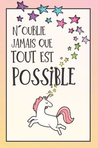 N´oublie Jamais Que Tout Est Possible