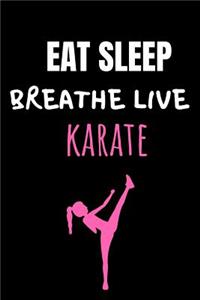 Karate Notebook