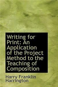 Writing for Print