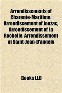Arrondissements of Charente-Maritime