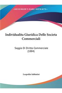 Individualita Giuridica Delle Societa Commerciali