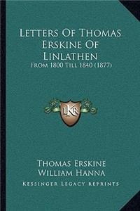 Letters Of Thomas Erskine Of Linlathen