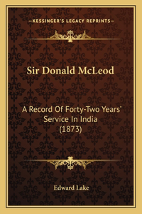 Sir Donald McLeod