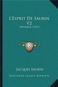 L'Esprit De Saurin V2
