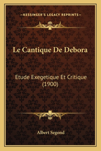Le Cantique De Debora