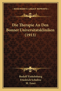 Therapie An Den Bonner Universitatskliniken (1913)