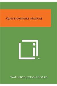 Questionnaire Manual