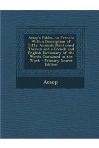 Aesop's Fables, in French