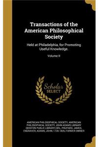 Transactions of the American Philosophical Society