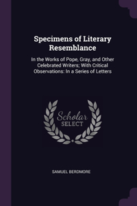 Specimens of Literary Resemblance