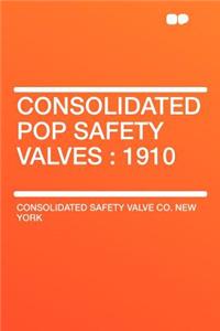 Consolidated Pop Safety Valves