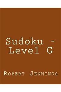 Sudoku - Level G