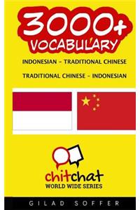 3000+ Indonesian - Traditional Chinese Traditional Chinese - Indonesian Vocabulary
