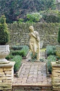 Picturesque Walled Garden and Statue in Cotswold England Journal
