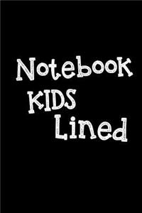 Notebook Kids Lined