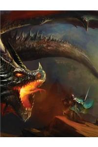 Into the Dragon Lands Blank Sketchbook