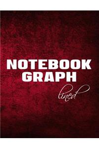 Notebook Graph Lined