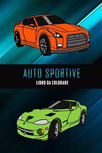 Auto Sportive Libro da Colorare