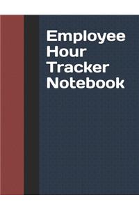 Employee Hour Tracker Notebook