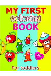 My First Coloring Book