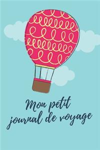 Mon petit journal de voyage