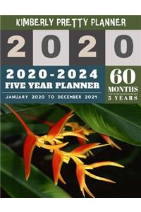 5 Year Planner 2020-2024