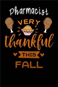 Pharmacist very thankful this fall
